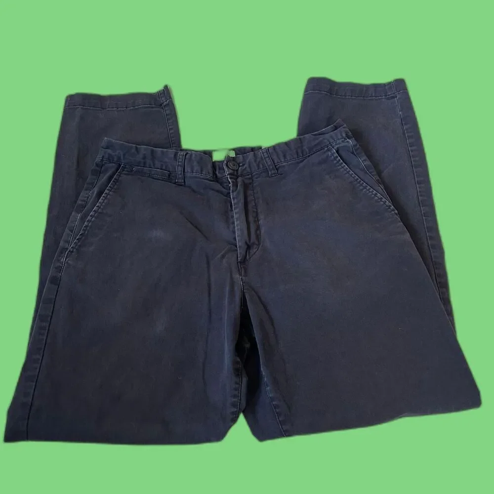 H&M Charcoal Regular Fit Stretch Black pants